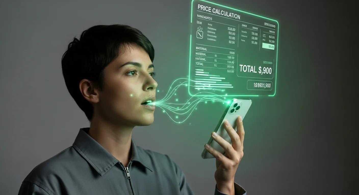 KI-Angebotstool — Voice-to-Quote