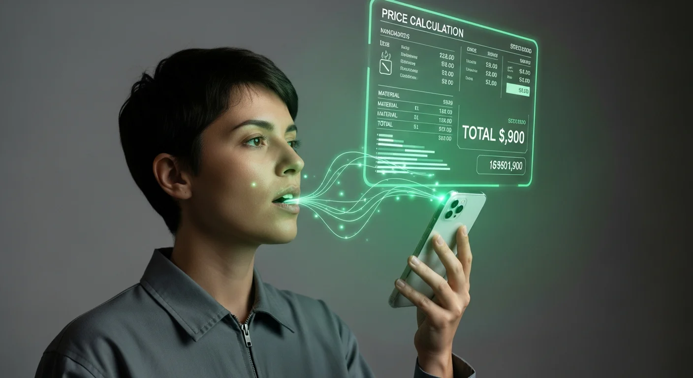 KI-Kalkulation: Angebot in 30 Sekunden erstellen