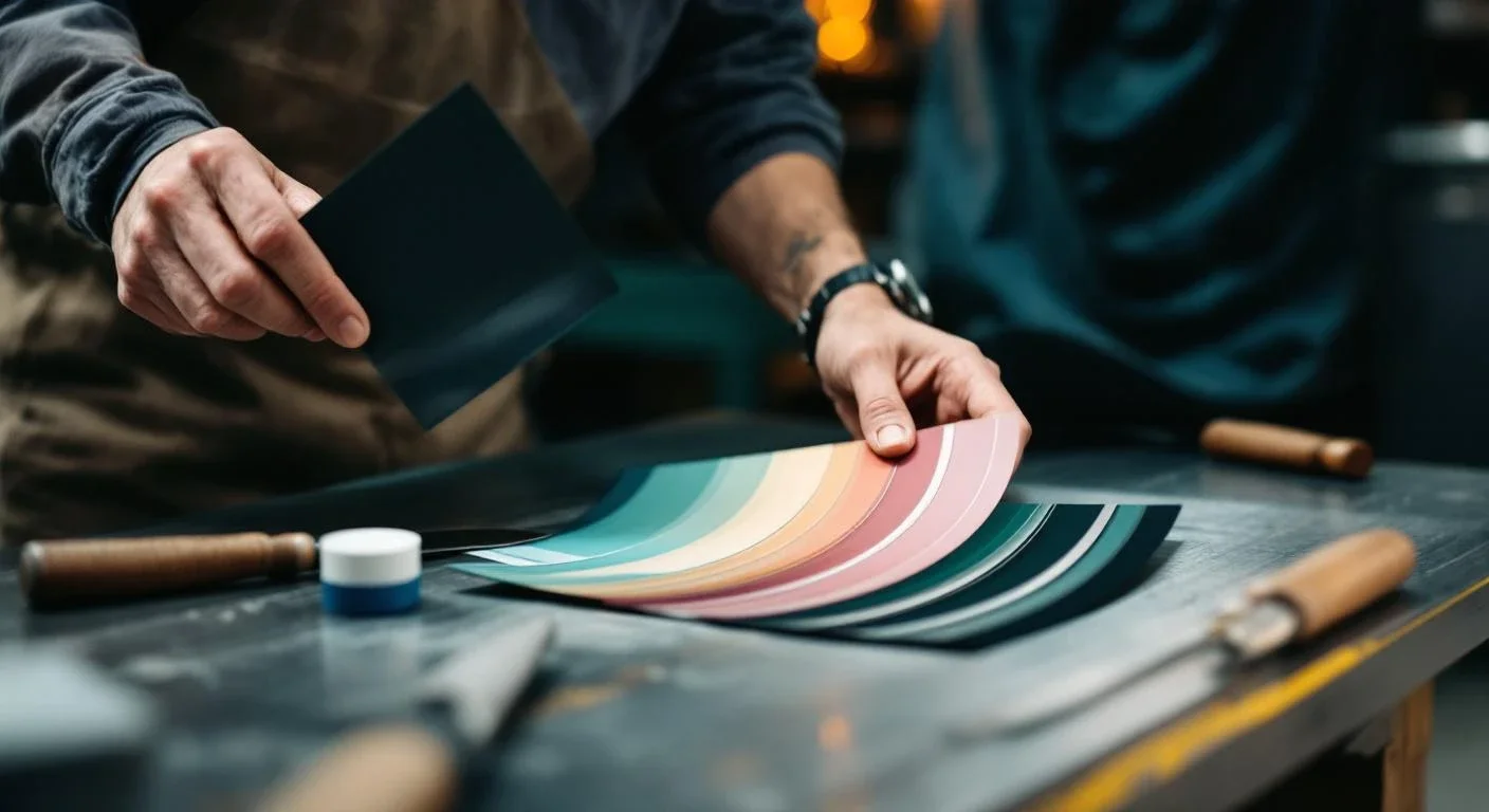 KI-Farbanalyse: RAL, HEX und Pantone aus Fotos erkennen
